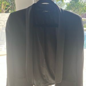Zara buttonless blazer